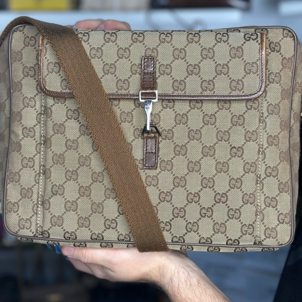 Gucci Bardot Lock Shoulder Bag